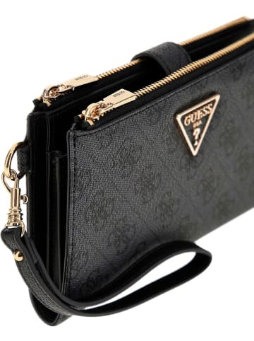 Guess Portfel w kolorze antracytowym - 18,5 x 11,5 x 3 cm