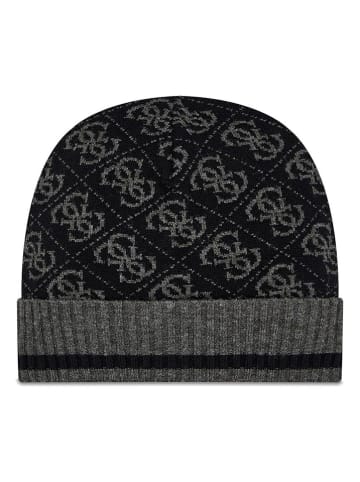 Guess Czapka w kolorze czarno-szarym