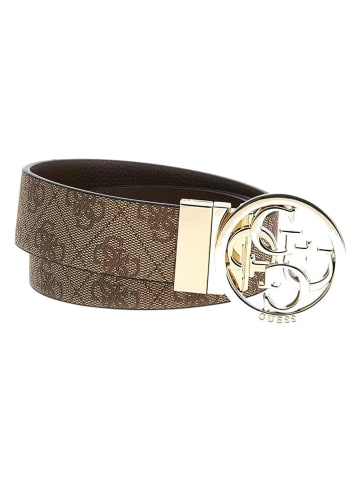 Guess Gürtel in Braun/ Beige