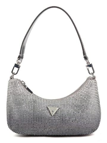 Guess Schoudertas zilverkleurig - (B)23 x (H)14 x (D)4 cm