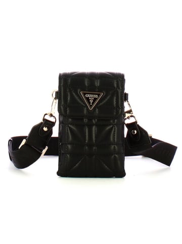 Guess Torebka w kolorze czarnym na telefon - 8 x 12 x 2 cm