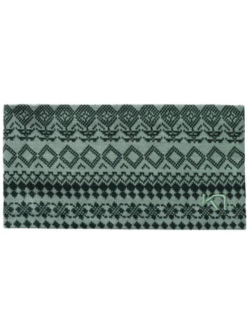 KARI TRAA Wollen hoofdband "Vilma" groen