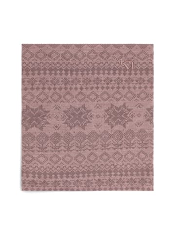 KARI TRAA Woll-Loopschal in Rosa