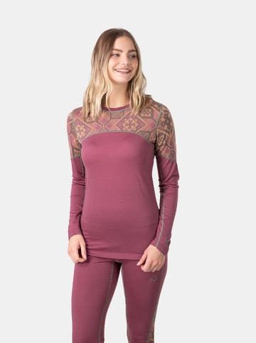 KARI TRAA Thermounterhemd "Eloise" in Rosa