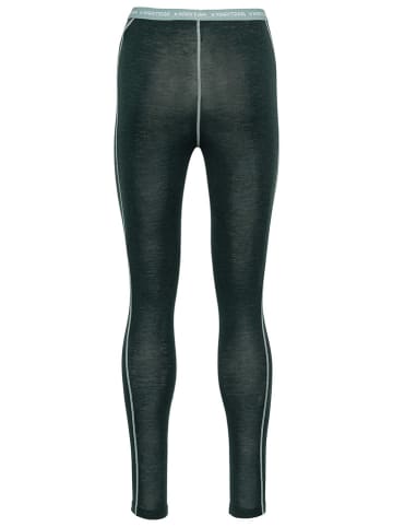 KARI TRAA Woll-Thermoleggings "Vilma" in Grün