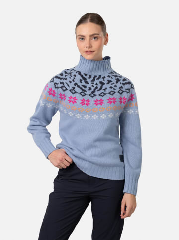 KARI TRAA Pullover "Ingrid" in Hellblau