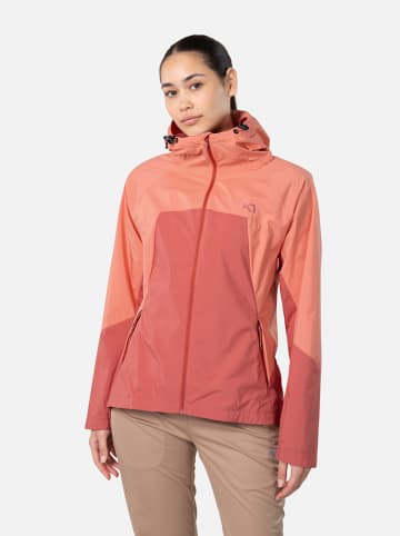 KARI TRAA Kurtka softshellowa "Thale" w kolorze pomarańczowo-różowym
