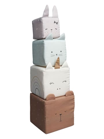 FABELAB Zachte bouwstenen "Animals" meerkleurig - vanaf de geboorte