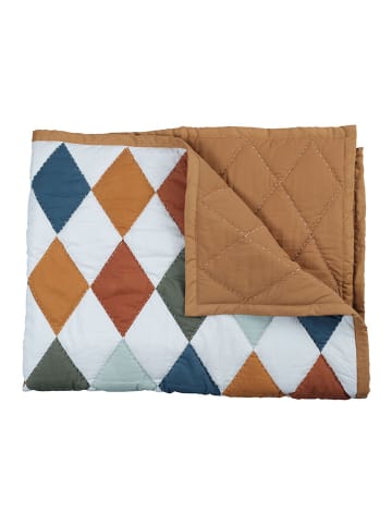 FABELAB Babydecke "Diamond" in Bunt - (L)140 x (B)110 cm
