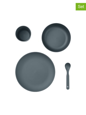 FABELAB 4-delige serviesset blauw