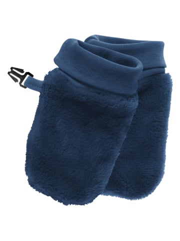 Playshoes Fleece wanten donkerblauw