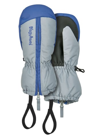 Playshoes Rękawiczki funkcyjne w kolorze niebiesko-szarym