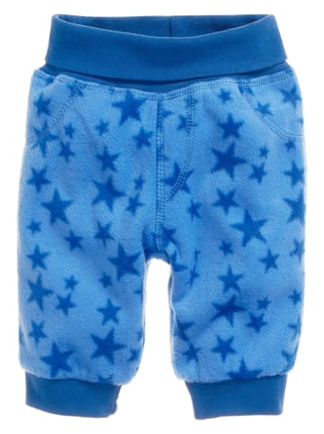 Playshoes Fleece-Hose in Blau