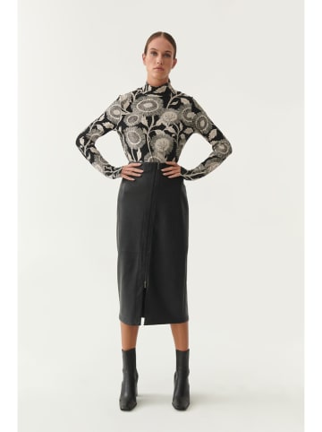 TATUUM Spódnica w kolorze czarnym ze skóry syntetycznej