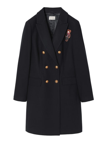 TATUUM Wollmantel in Schwarz