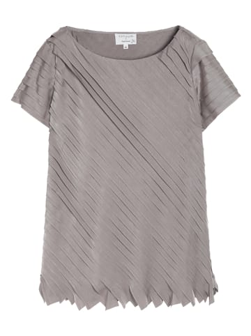 TATUUM Bluzka "Nako" w kolorze szarobrązowym