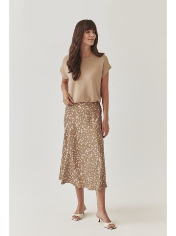TATUUM Spódnica w kolorze beżowym
