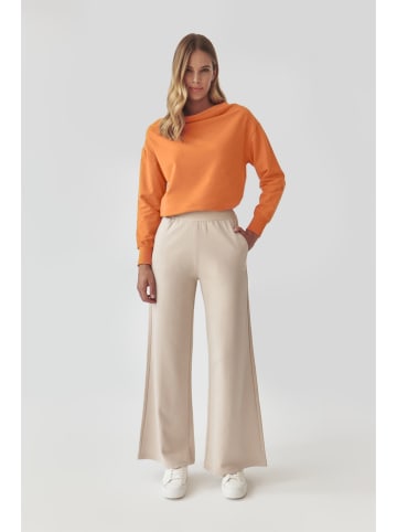 TATUUM Spodnie "Nake" w kolorze beżowym