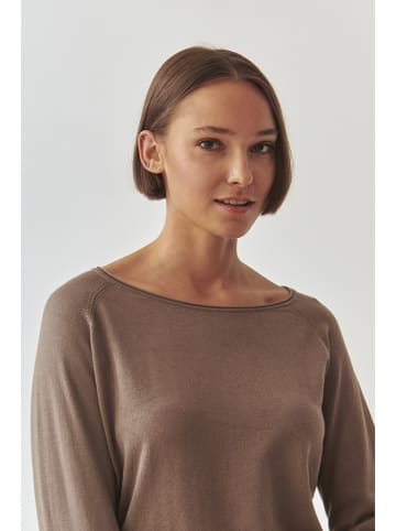 TATUUM Pullover in Hellbraun