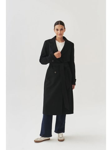 TATUUM Wollen mantel zwart