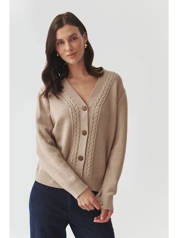 TATUUM Cardigan "Lilac" in Beige