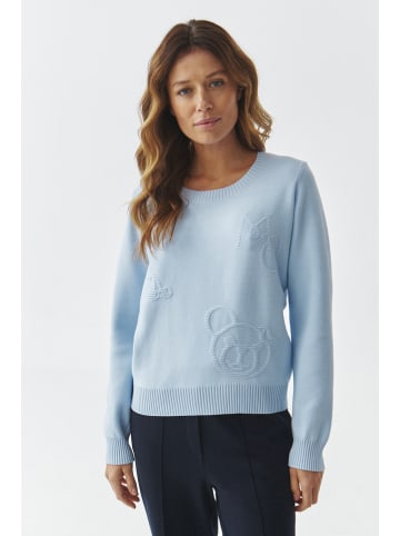 TATUUM Sweter "Sweety" w kolorze błękitnym