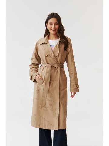 TATUUM Płaszcz przejściowy w kolorze jasnobrązowym
