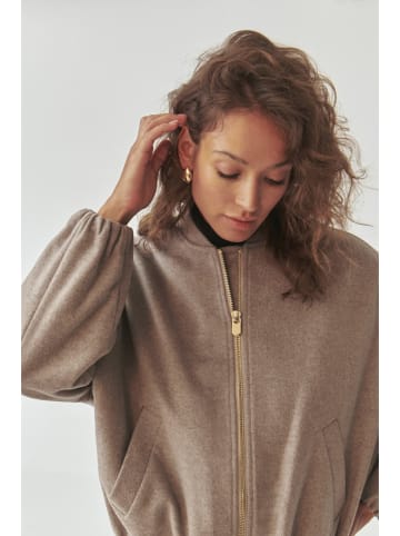 TATUUM Wollübergangsjacke "Sakali" in Taupe