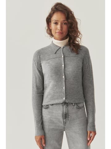 TATUUM Wollcardigan "Elara" in Hellgrau