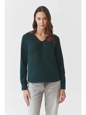 TATUUM Bluzka w kolorze ciemnozielonym