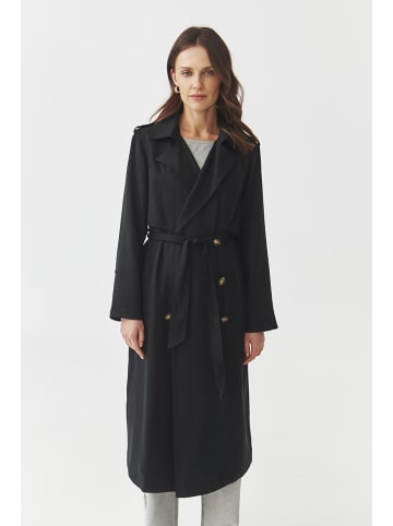 TATUUM Trenchcoat in Schwarz