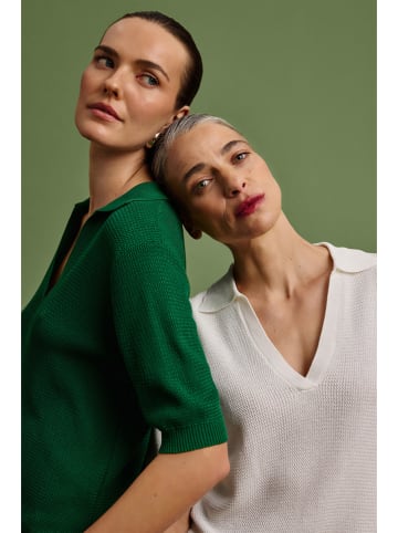 TATUUM Pullover "Hazel" in Dunkelgrün