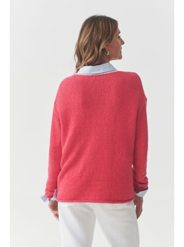 TATUUM Sweter "Alya" w kolorze koralowym