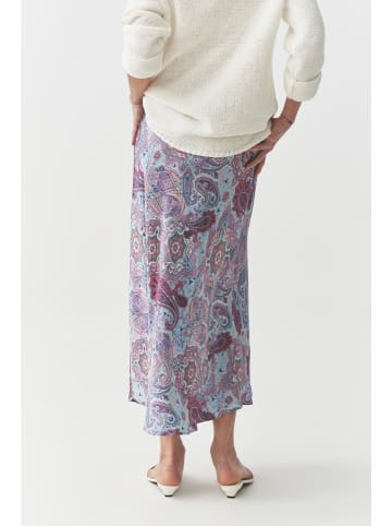 TATUUM Rok "Satini" lichtblauw/paars