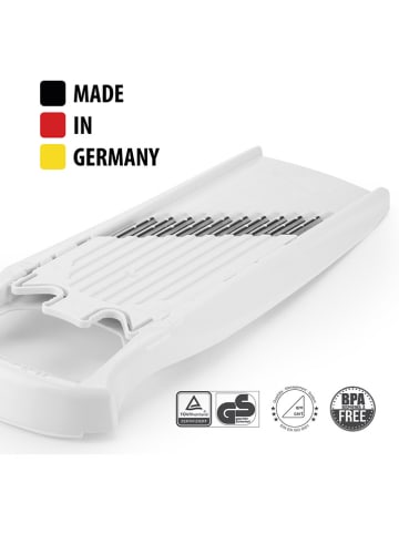 Genius Wellenschneider ''Welle-Waffel PowerLine'' in Weiß - (L)33,7 x (B)13 cm