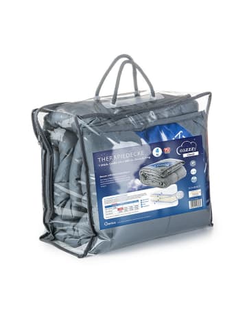 Genius Kinder-Therapiedecke "EaZzzy" in Grau - (L)135 x (B)100 cm