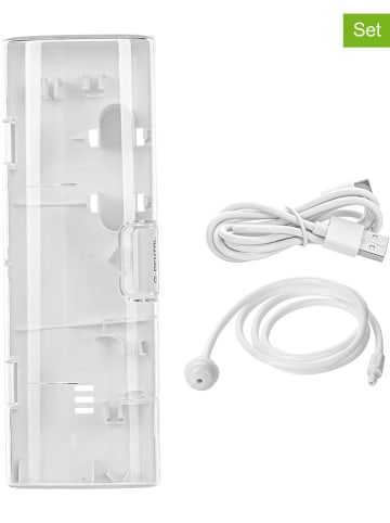 Genius 3tlg. Zahnbürsten-Zubehör-Set ''Dental Hydro Fusion'' in Weiß