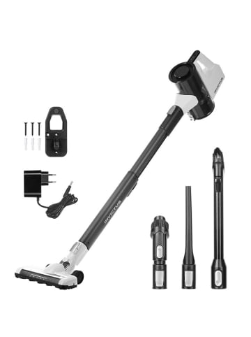 Genius Akku-Staubsauger "Invictus X6 Pro" in Schwarz/ Weiß