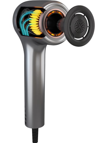 Genius Haardroger ‘'Invictus Hair D7’'grijs