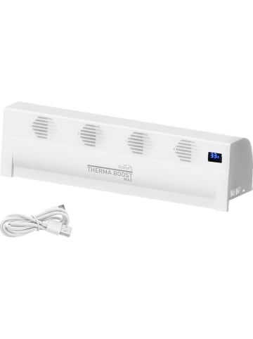 Genius Rozdzielacz ciepła w kolorze białym do grzejników