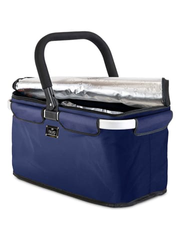 Genius Isoleerboodschappentas "Falko" donkerblauw - (B)48 x (H)27 x (D)28 cm
