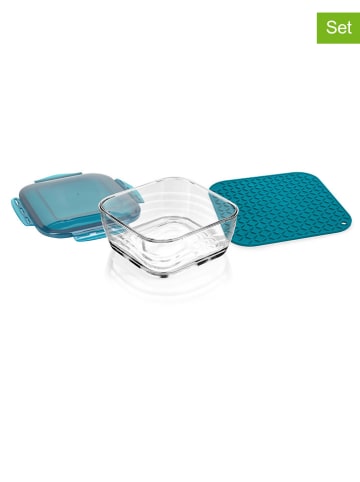 Genius 2-częściowy zestaw "Nicer Dicer Chef Pro" w kolorze morskim - 2,8 l