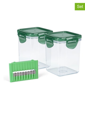 Genius 5-częściowy zestaw "Nicer Dicer Quick Professional" w kolorze zielonym