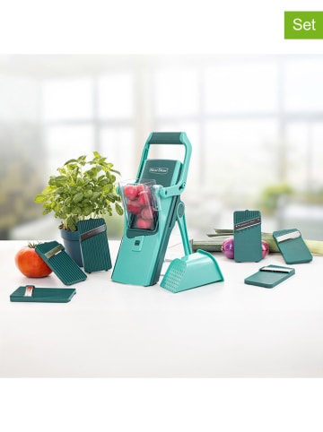 Genius 12tlg. Schneider-Set ''Nicer Dicer Mando'' in Grün