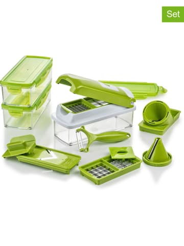 Genius 16-częściowy zestaw "Nicer Dicer smart" w kolorze zielonym