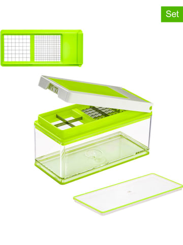 Genius 5-częściowy zestaw "Nicer Dicer Precision" w kolorze zielonym