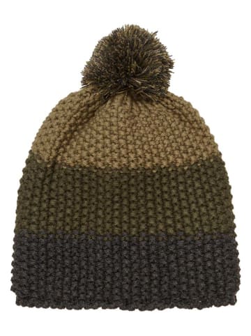 Color Kids Bommelmütze in Khaki