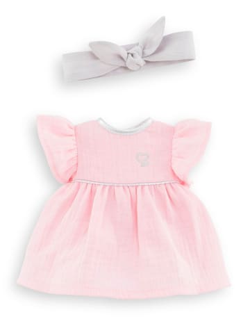 Corolle	 Poppenoutfit "Corolle MC jurk mtt haarband" lichtoze - vanaf 4 jaar