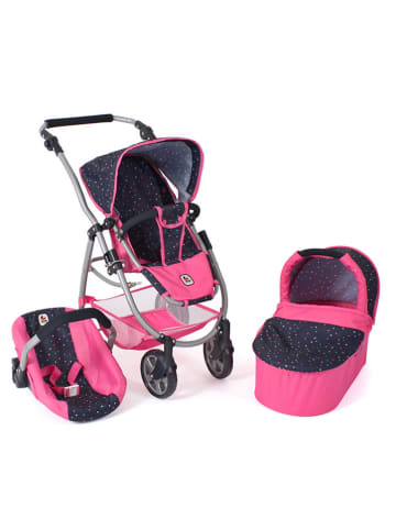 Bayer CHIC 2000 Combi-poppenwagen "Emotion 2.0" roze - vanaf 3 jaar