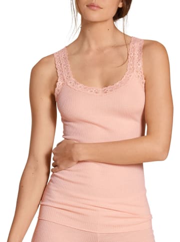 Calida Woll-Unterhemd in Koralle